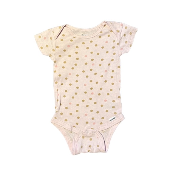 3 Pack Girls 3-6M Short Sleeve Onesies Bundle - Picture 4 of 4